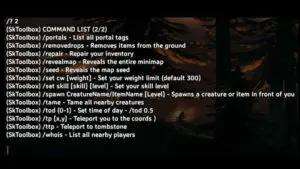 SkToolbox MOD for Valheim