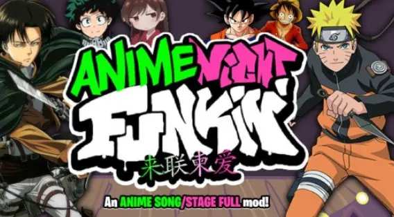 Anime Night Funkin FNF MOD