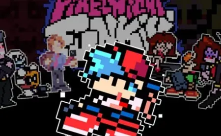 Pixel Night Funkin' FNF MOD