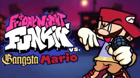 VS Gangsta Mario FNF MOD
