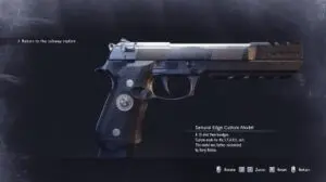 Samurai Edge Custom MOD para Resident Evil Village