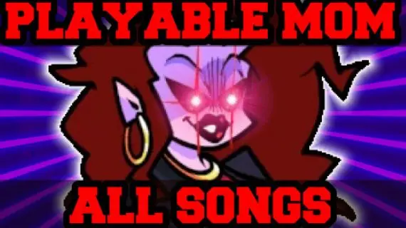 Playable MOM FNF MOD