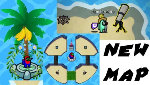 Desert Island Custom Map (Among Us)