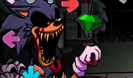 Left Unchecked Lord X Sonic VS Hypno