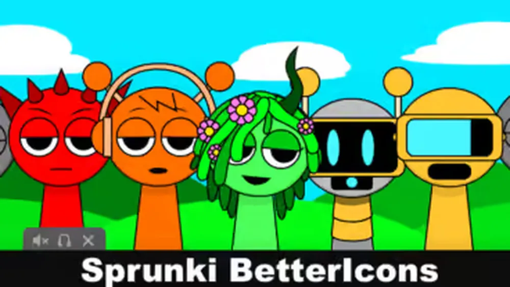 Sprunki BetterIcons Mod