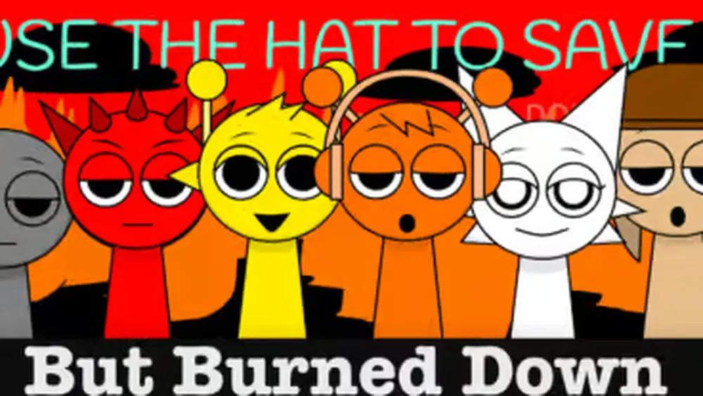 Sprunki Burned Down Mod