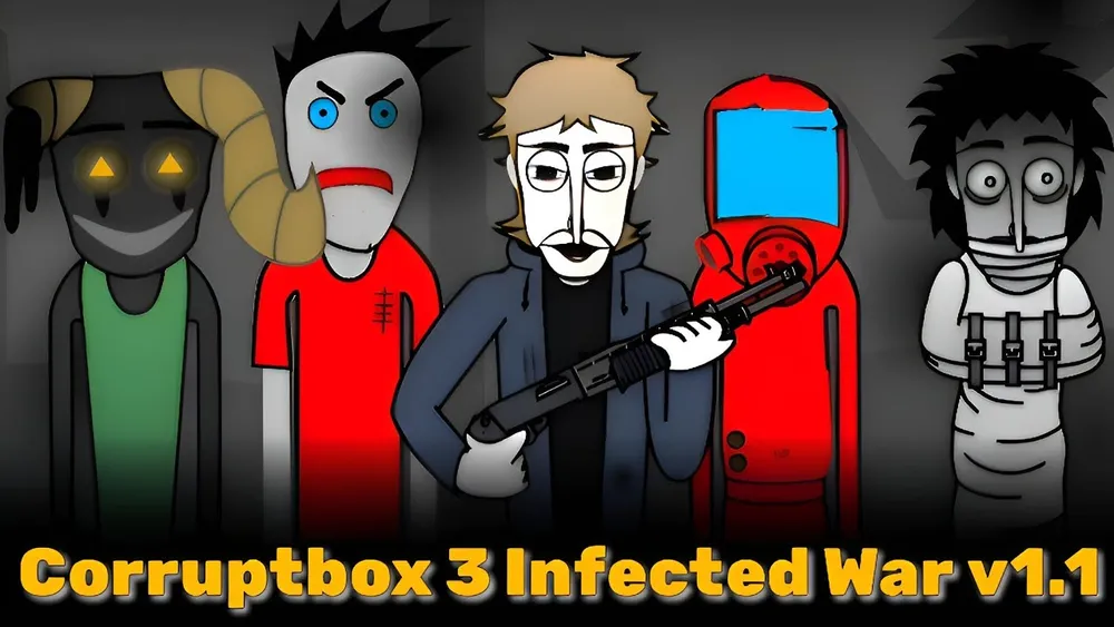Sprunki Corruptbox 3 Infected War