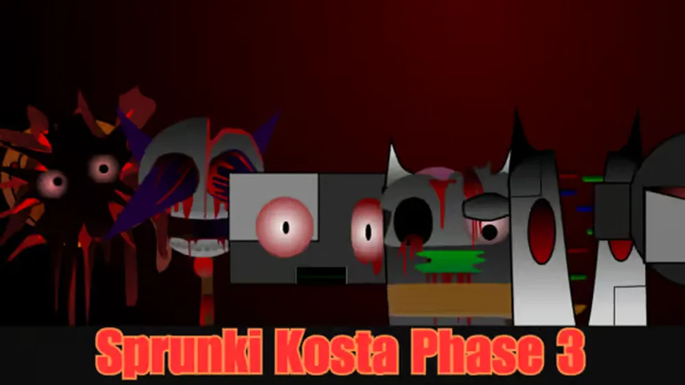 Sprunki Kosta Phase 3 MOD