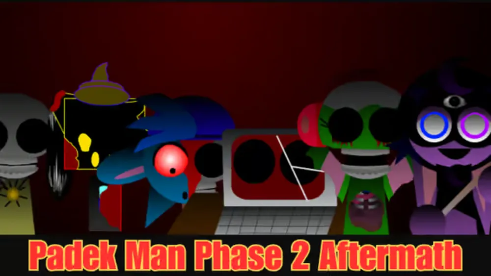 Sprunki Padek Man Phase 2 Aftermath MOD